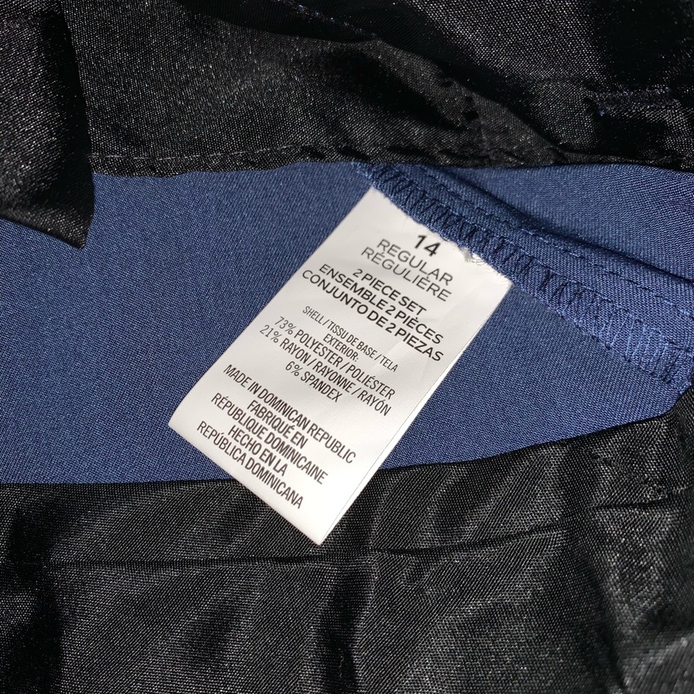 Blazer and slacks for big boys